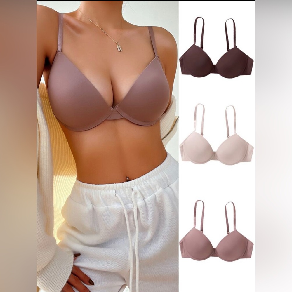 3 Pack Underwire Bra Set